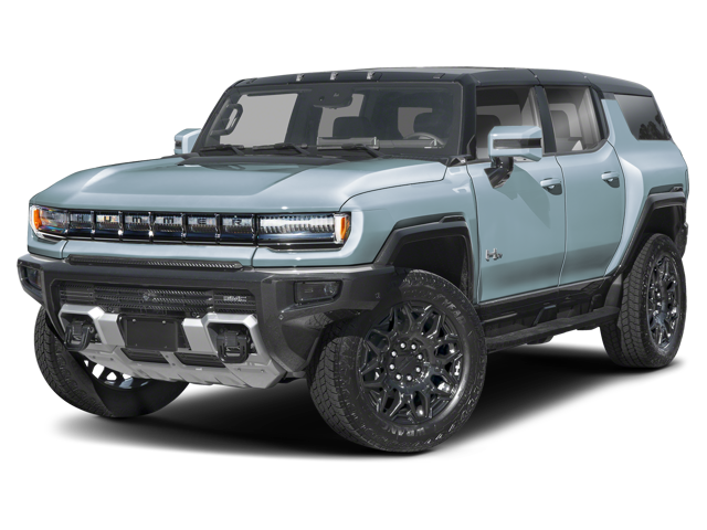 Front side view of 2025 GMC Hummer EV SUV