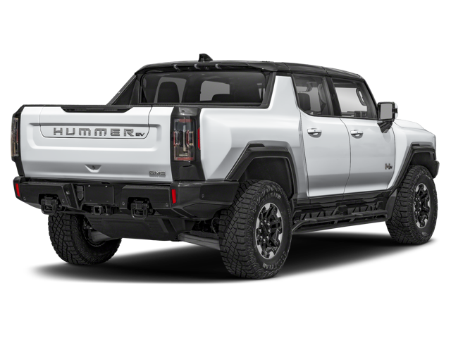 Rear side view of 2026 GMC Hummer EV Pickup