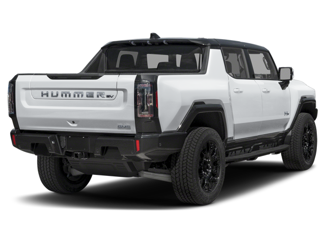Rear side view of 2026 GMC Hummer EV Pickup