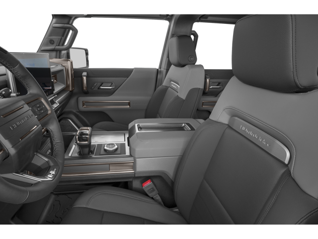 Interior view of 2026 Hummer EV Pickup passenger seating