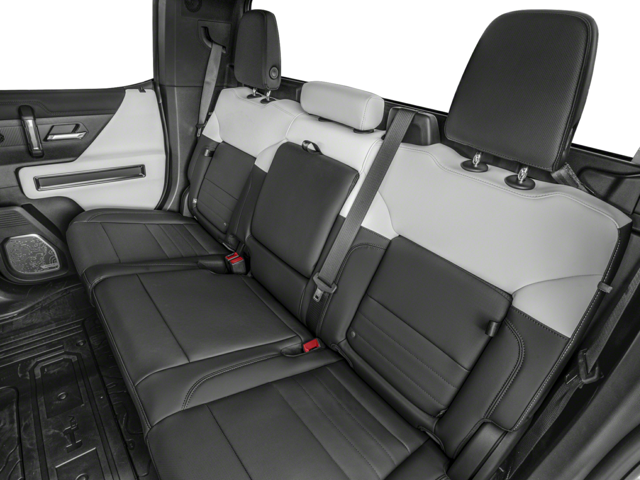 Interior view of 2025 Hummer EV Pickup passenger seating