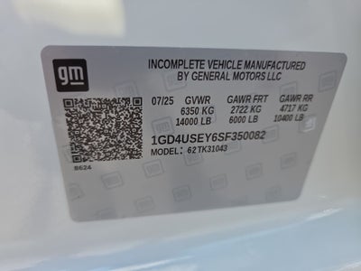 2025 GMC Sierra 3500 HD Chassis Cab Pro