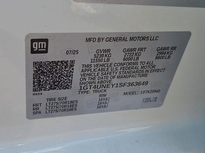 2025 GMC Sierra 2500 HD SLT