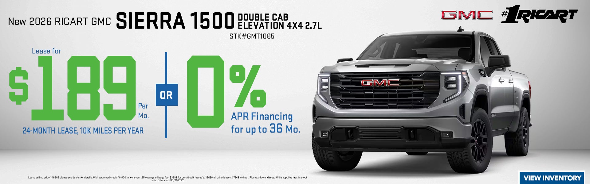 2026 GMC Sierra 1500 Double Cab