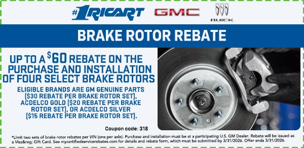 Brake Rotor Rebate