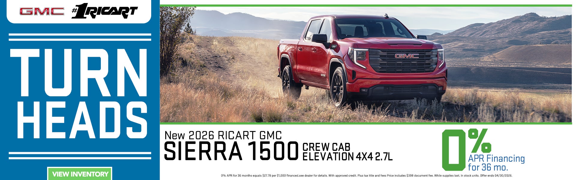 2026 GMC Sierra 1500