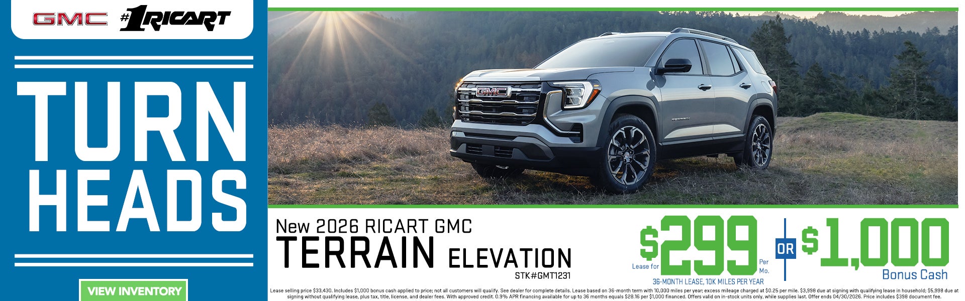 2026 GMC Terrain