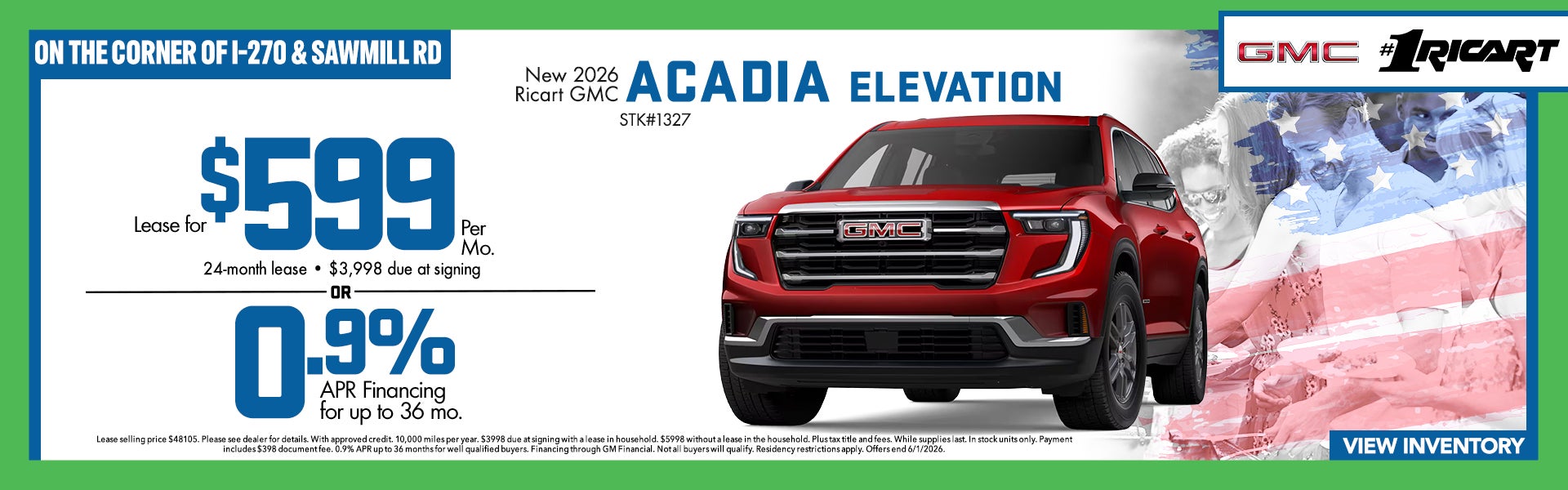 2026 GMC Acadia